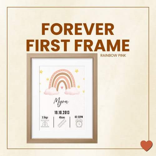 Forever First Frame - Rainbow