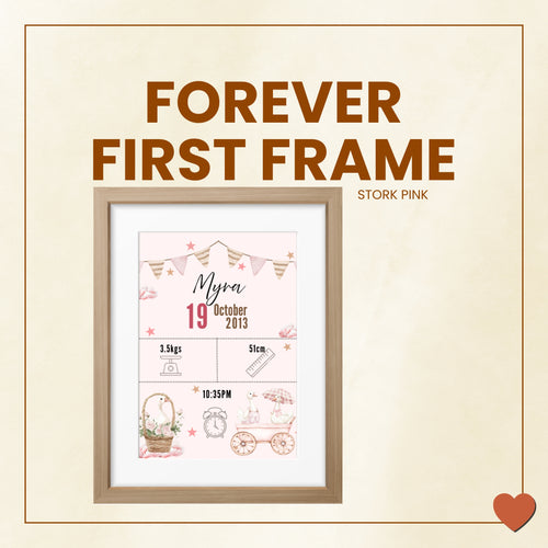 Forever First Frame - Stork