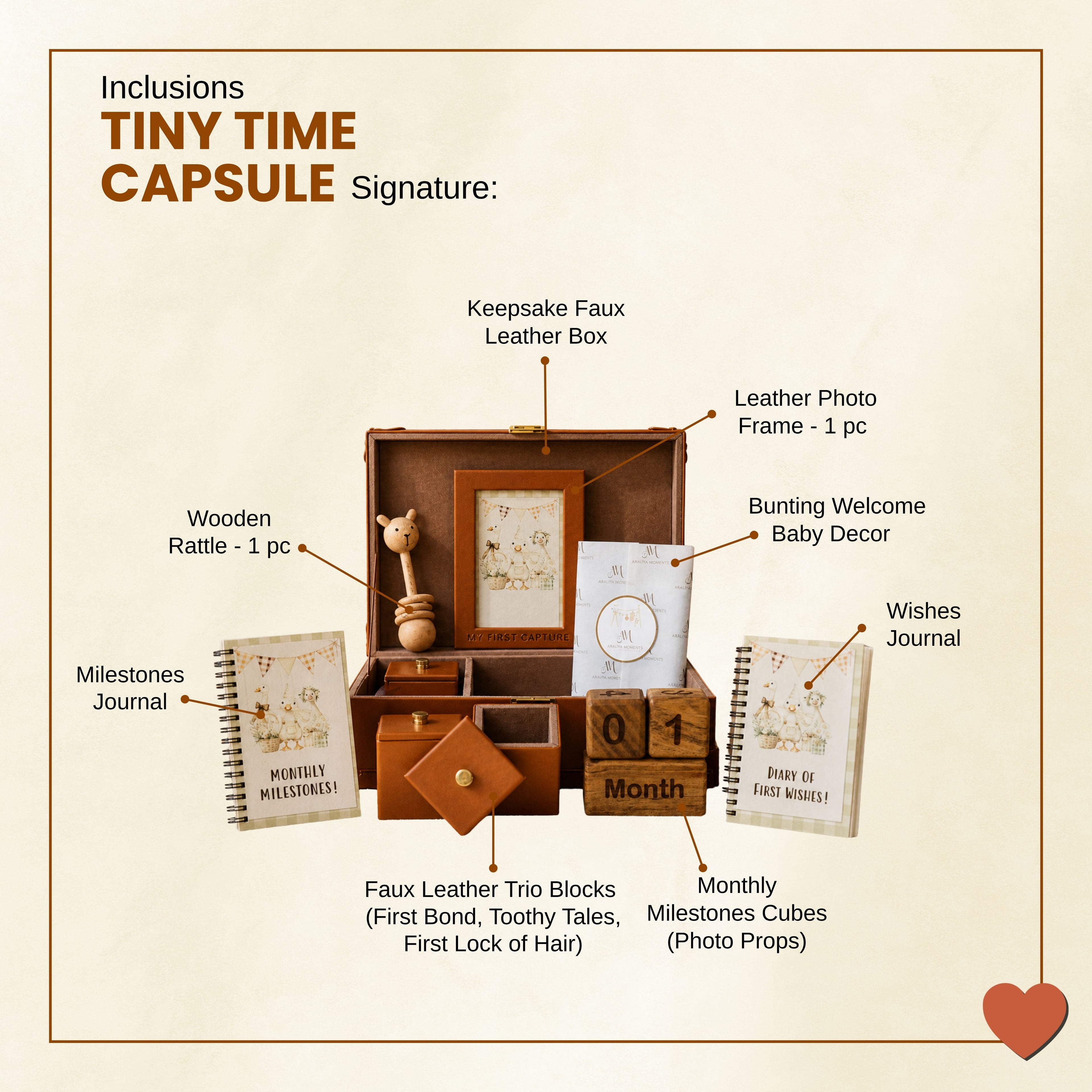 Tiny Time Capsule Signature - Neutral