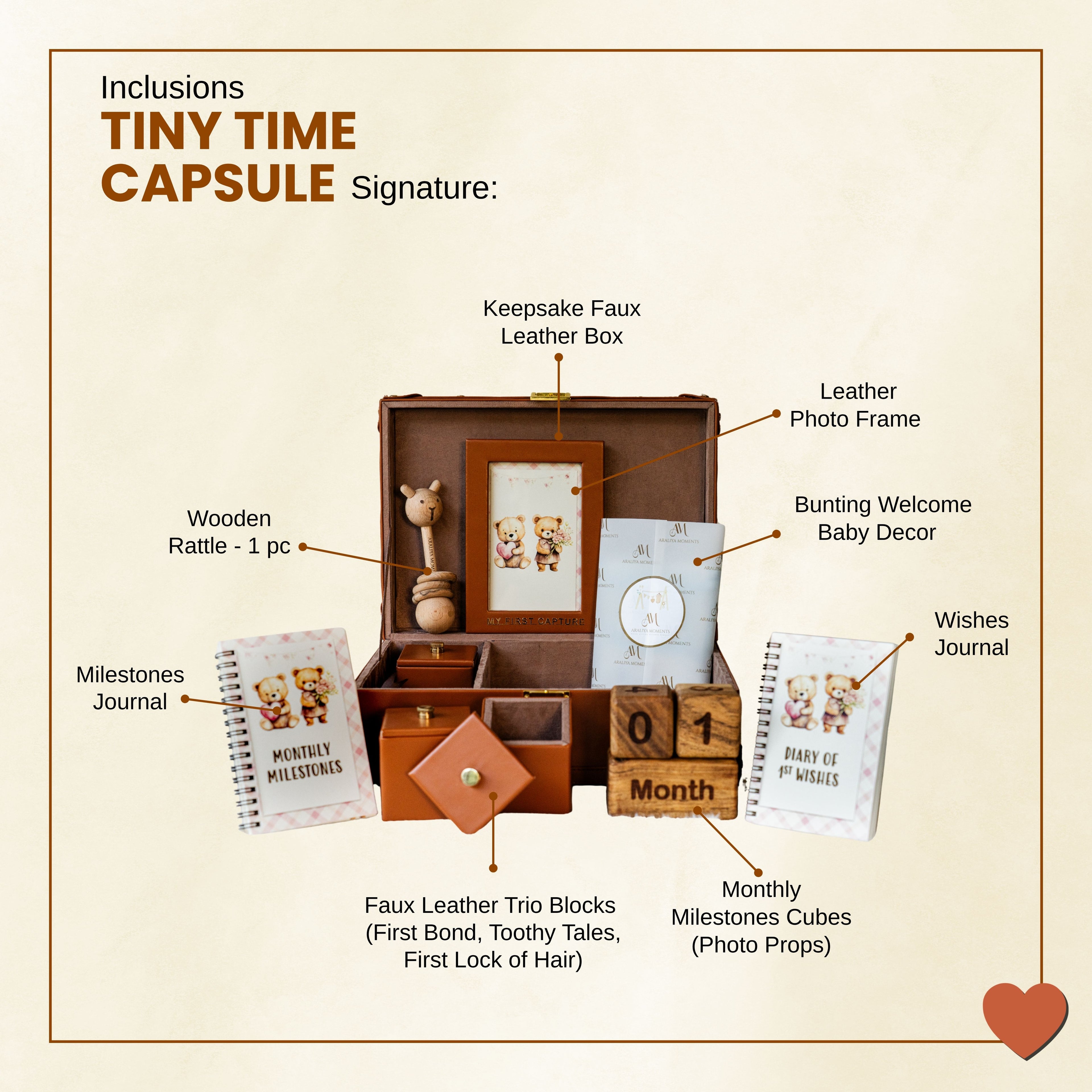 Tiny Time Capsule Signature - Baby Girl
