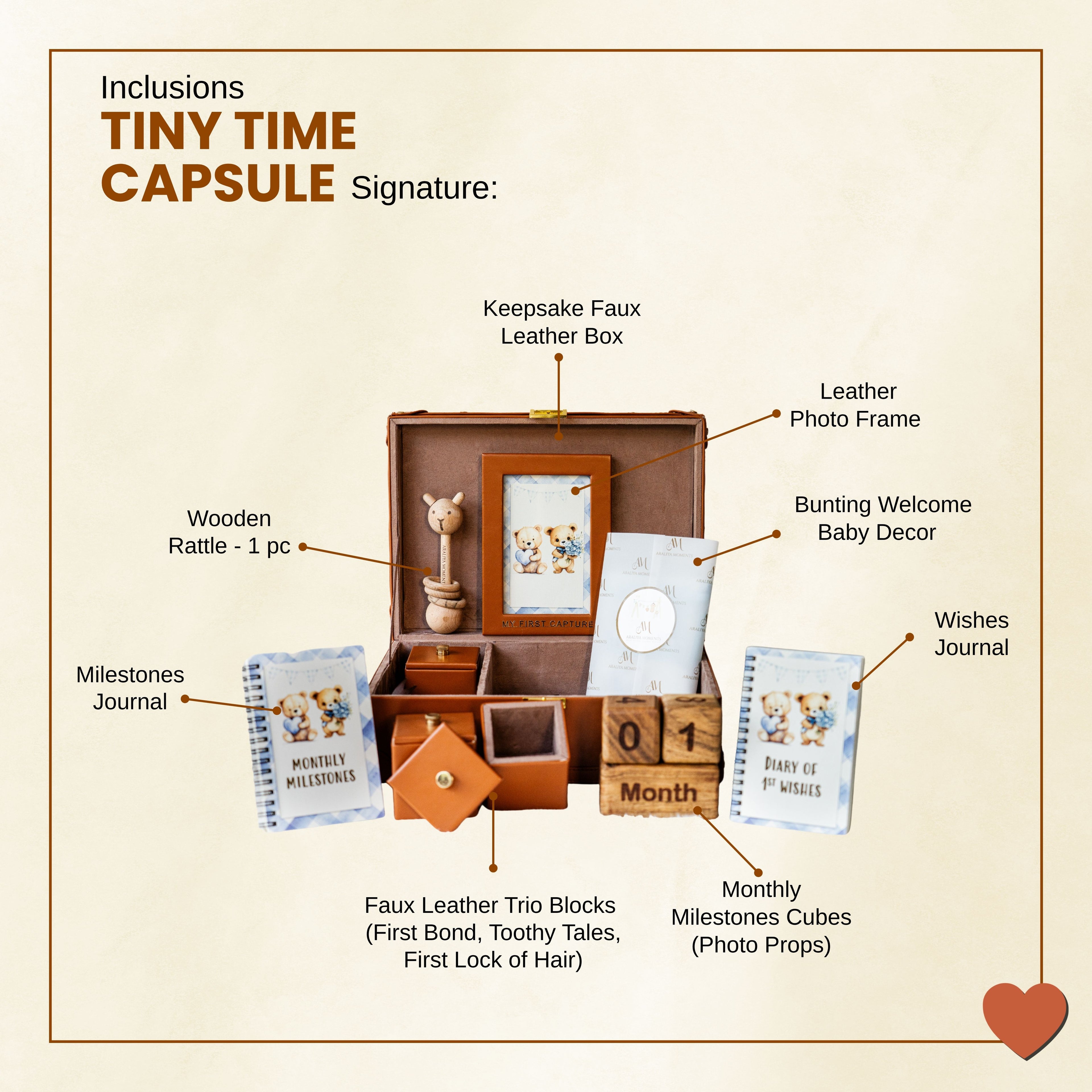 Tiny Time Capsule Signature - Baby Boy