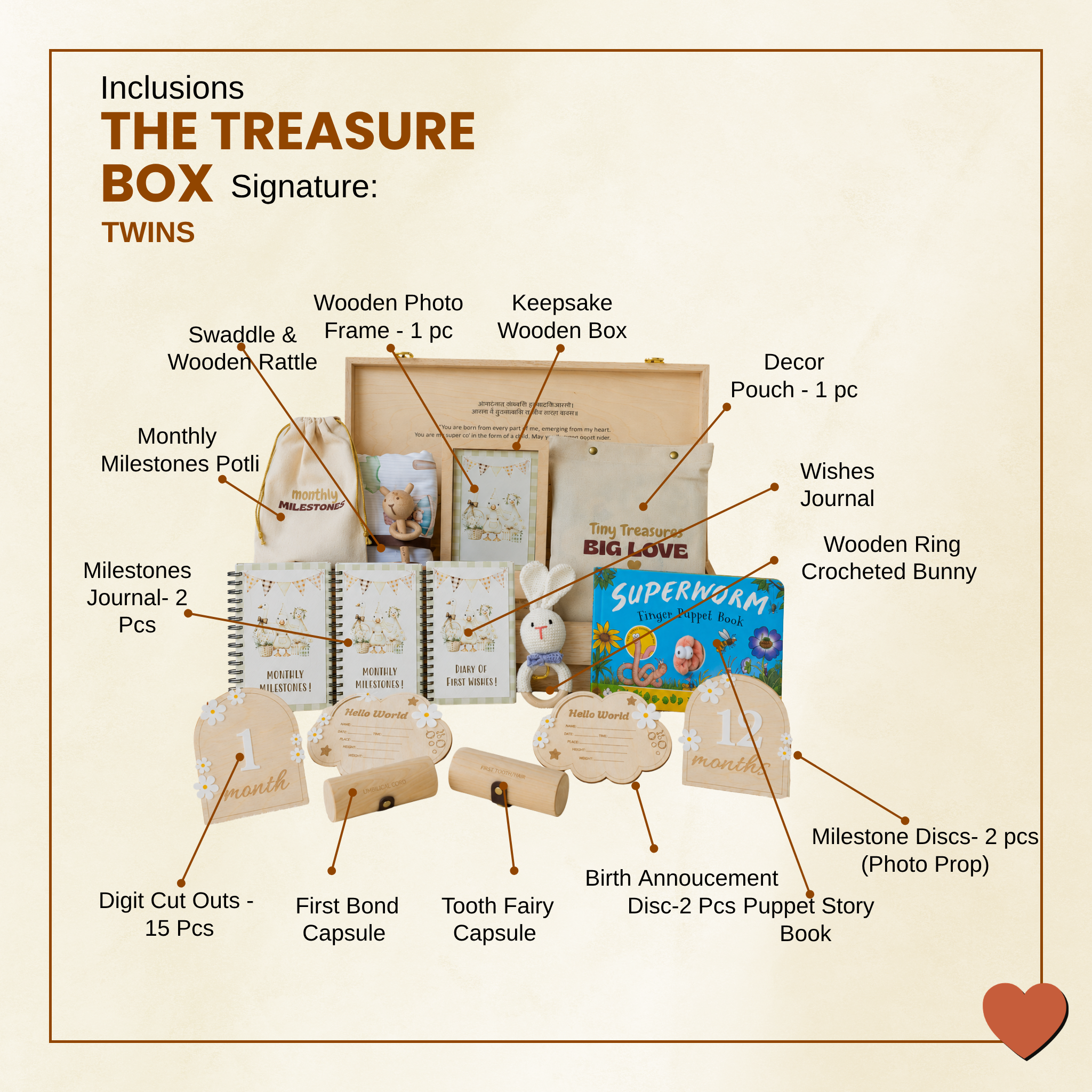 The Treasure Box Signature - Twins