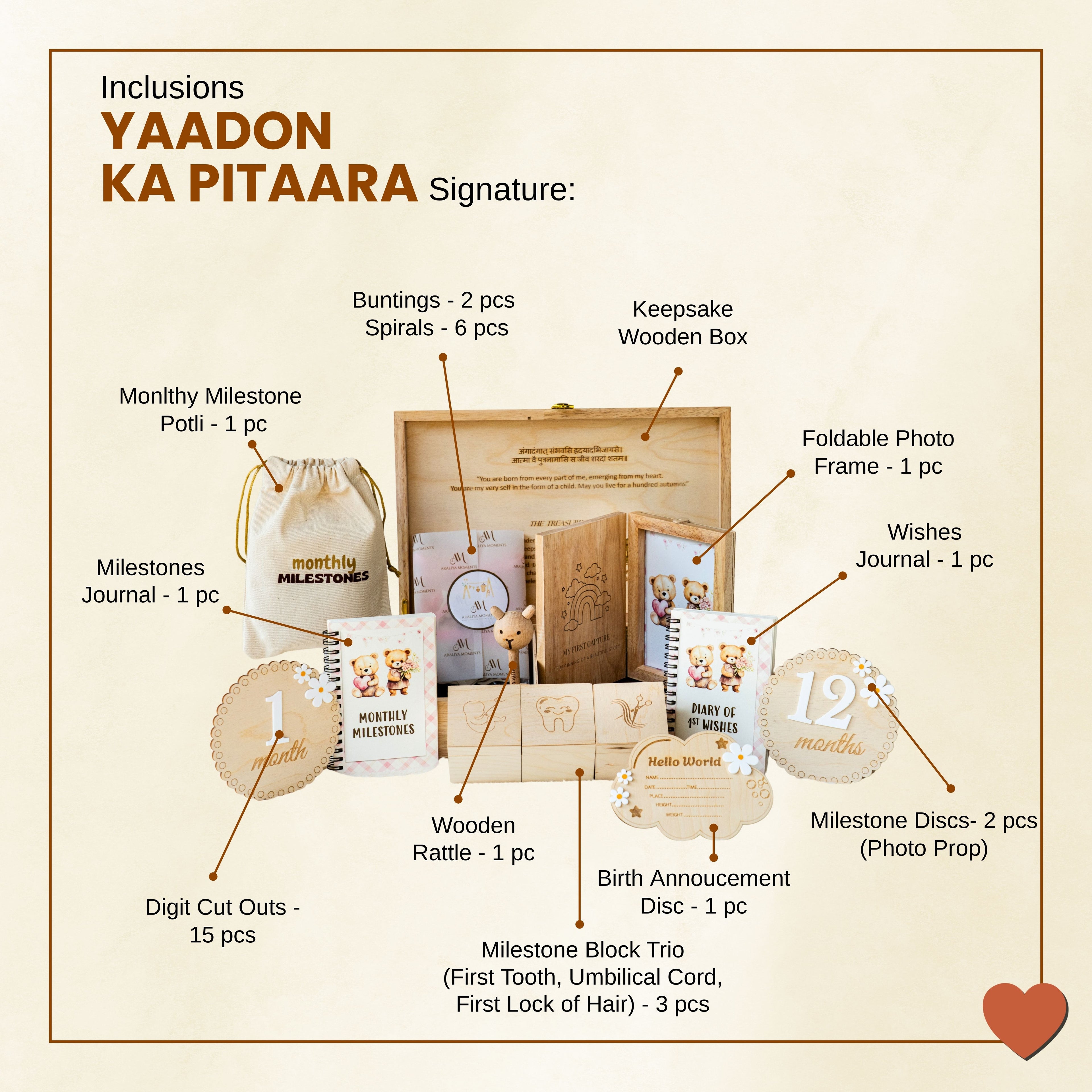 Yaadon Ka Pitaara Signature - Baby Girl