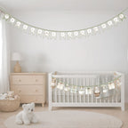 Welcome Baby Decor - Stork Green