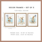 Nursery Wall Art - Bunny Flowers